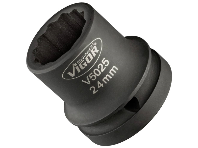 Vigor V5025 V5025 Slagskruemaskine-Topnøgleindsats 24 Mm