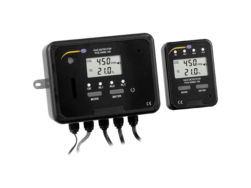 PCE Instruments Kuldioxid-måleapparat Kalibreret Fabriksstandard | EL Artiklar - Verktyg för EL - Mätutrustning för miljö | GameStuff