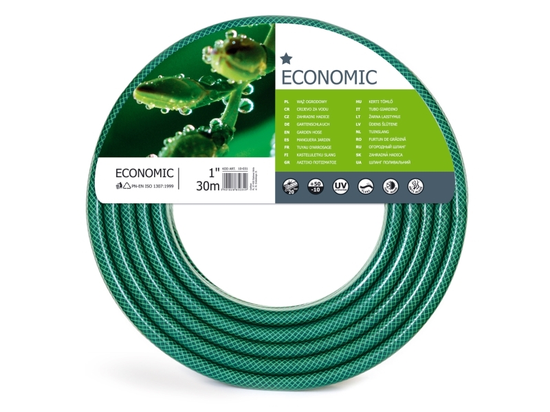 Cellfast Economic Garden Hose Størrelser: 1" Længde: 30M
