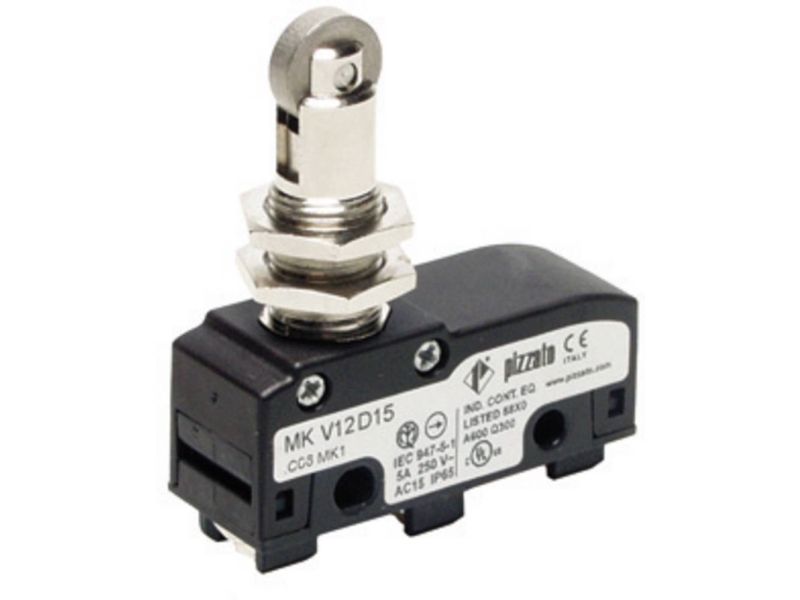 Pizzato Elettrica MKV11D15 Mikrokontakt MKV11D15 250 V/AC 6 A IP40 Tastende 10 stk