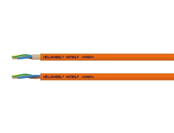 Helukabel H07bq-F, Niederspannungsleitung, Grau, Polyvinylchlorid (Pvc), Polyvinylchlorid (Pvc), Cooper, 500 V