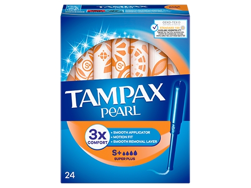 TAMPAX Pearl Super Plus, 24 stk