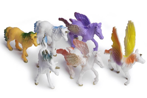 Unicorn 6pcs ass. in blister big size | Utomhusleksaker - El & Bensinfordon - Reservdelar | GameStuff