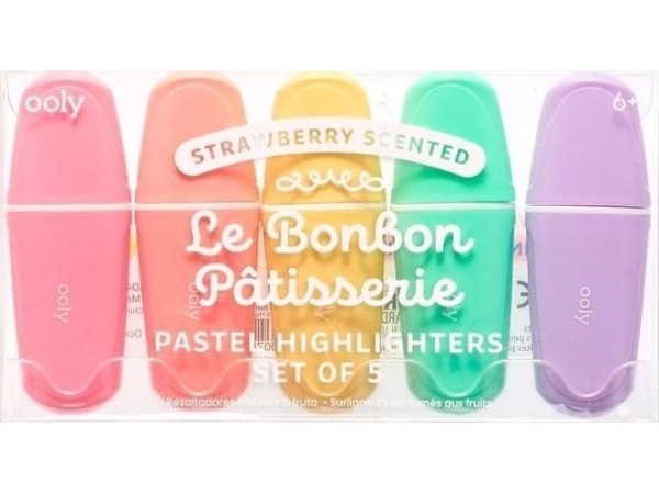 Farverige Balloner Pastelduftende Tuscher Le Bonbon Patis. 5Col