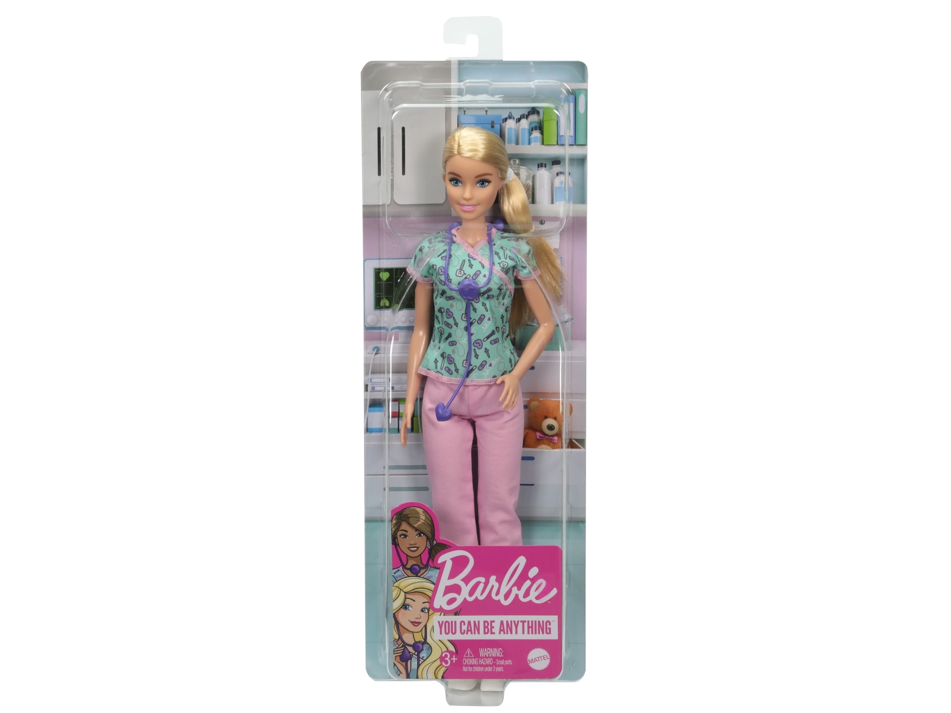 matrix Glimte Afslut Barbie nurse doll - GTW39