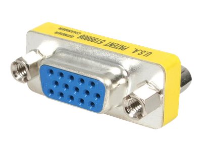 Startech.Com Vga Hd15 Gender Changer - Bu/Bu, Vga, Vga, Silber