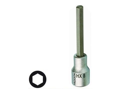 Galvutė Su Prailg. Šešiakampiu Antgaliu Proxxon 1/2&Quot 6 Mm