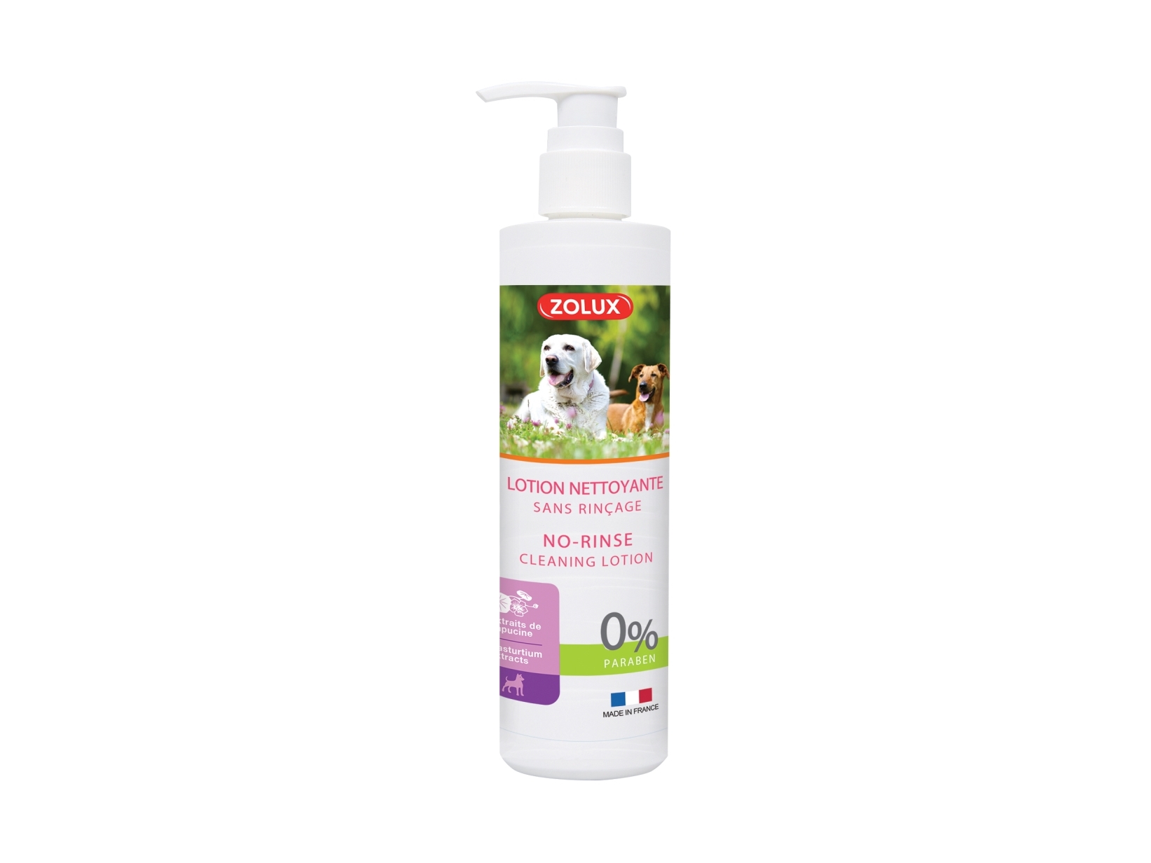 Zolux Non-rinse cleaning fluid 250 ml | Röda ostar - Husdjur (soptunna) - Hund | GameStuff