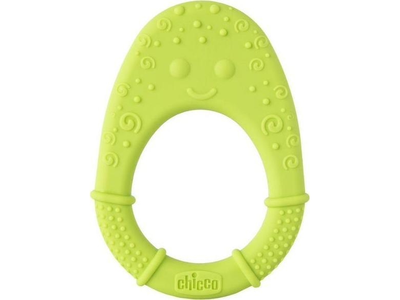 Chicco_Silikon-Beißring Avocado Weich 2M+