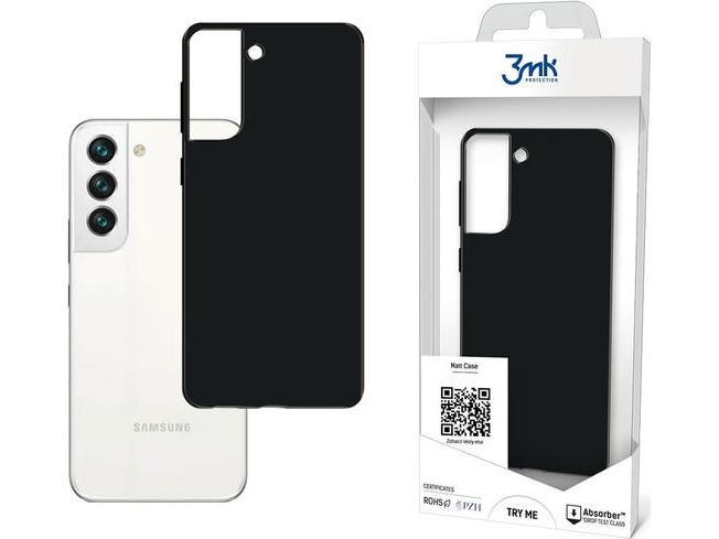 3Mk Mattes Etui, Hylde Etui, Samsung, Samsung Galaxy S22 5G, 15,5 Cm (6.1"), Sortieren