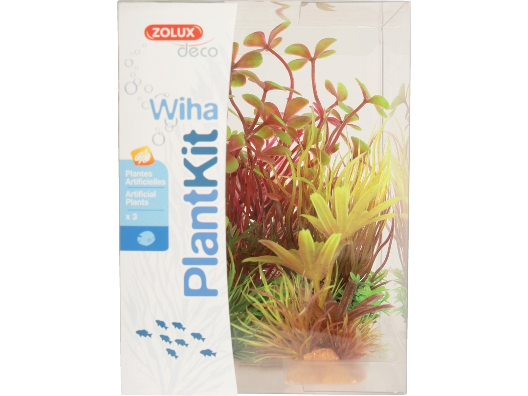 Zolux Plant decoration PlantKit Wiha model 4 (352143) | Röda ostar - Husdjur (soptunna) - Fiskar/Reptiler | GameStuff