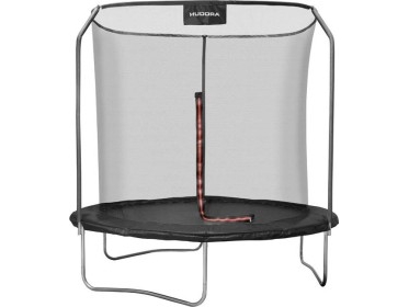 Hudora First Trampoline 250V, Fitness Device (Black, Round, 250 Cm)