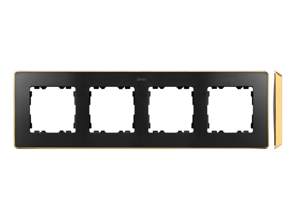 Simon 8201640-242, Gold, Plastic, Simon 82, Ip20, Ce, 5 - 40 °C