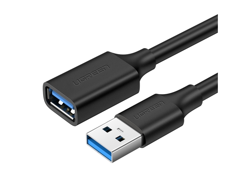Ugreen Usb 3.0-Verlängerungskabel 1,5 M (Schwarz)