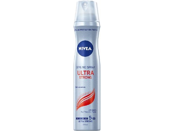 Nivea Ultra Strong Hairspray Styling Spray 250 Ml