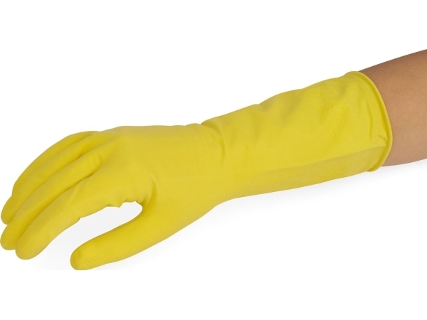 York Household Rubber Kitchen Gloves York L