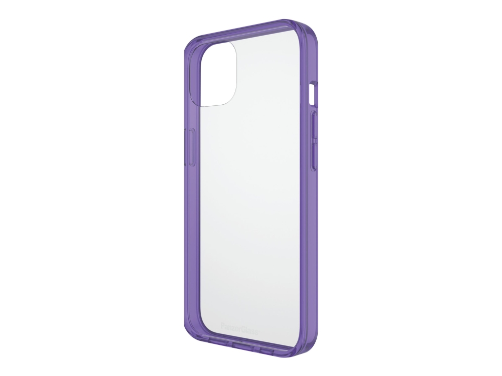 PanzerGlass ClearCaseColor - Limited Edition - bagsidecover til mobiltelefon - 60 % genbrugt termoplastisk polyuretan (TPU) ramme - drue - for Apple iPhone 13