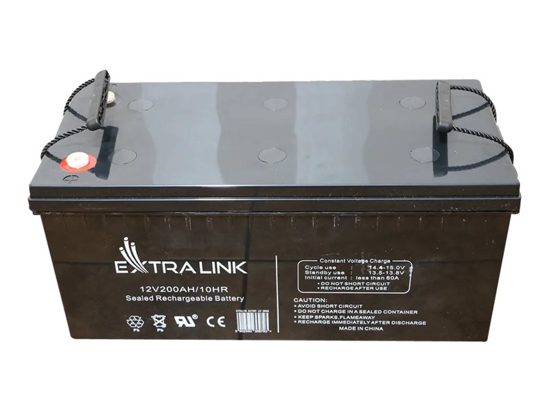 Extralink - Usv-Batterie - Bleisäure - 200 Ah - Schwarz