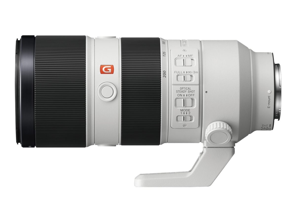 Sony SEL70200GM - Telefoto zoom objektiv - 70 mm - 200 mm - f/2.8 GM OSS - Sony E-mount - for Cinema Line  a VLOGCAM  a1  a1 II  a6700  a7 IV  a7 V  a7C  a7C II  a7CR  a7R V  a9 III