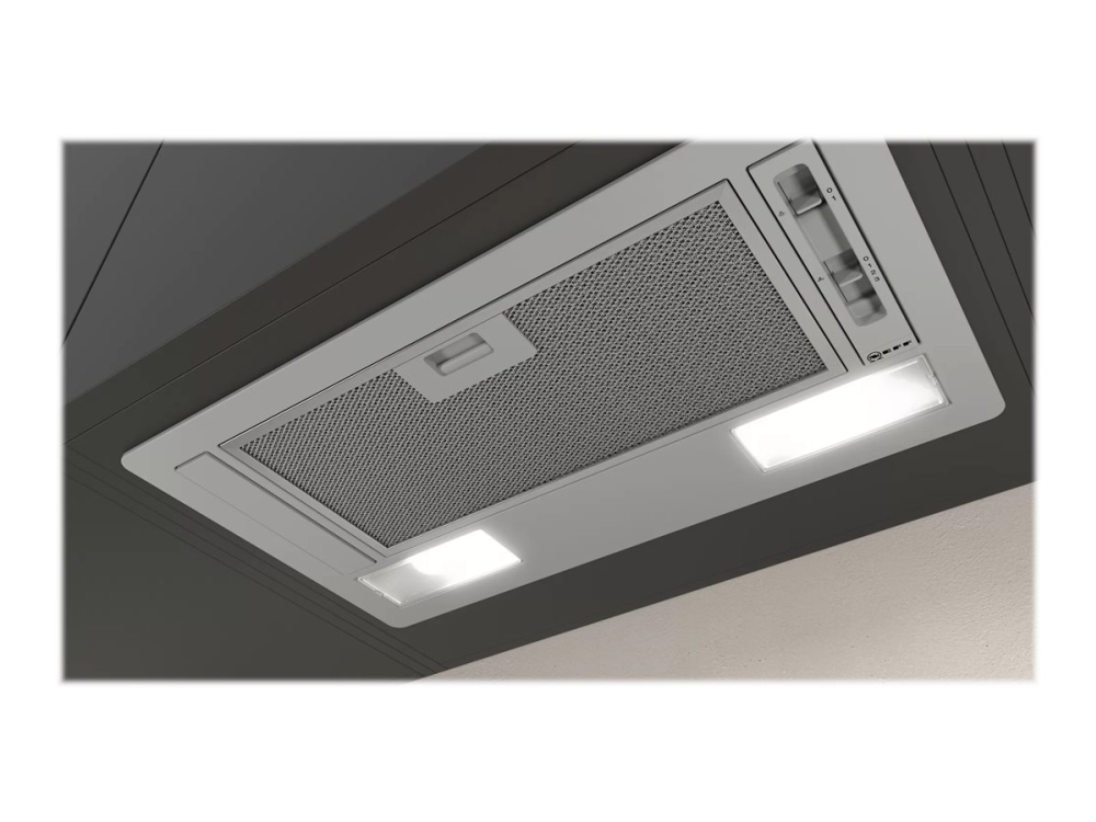 Neff N 30 D51NAA1C0 - Kåpa - huv - Fördjupning - bredd: 49.3 cm - djup: 25.7 cm - utsug och återcirkulering (-) - med inbyggd motor - antracit | Vitvaror - Köksfläktar - Vägghängda | GameStuff