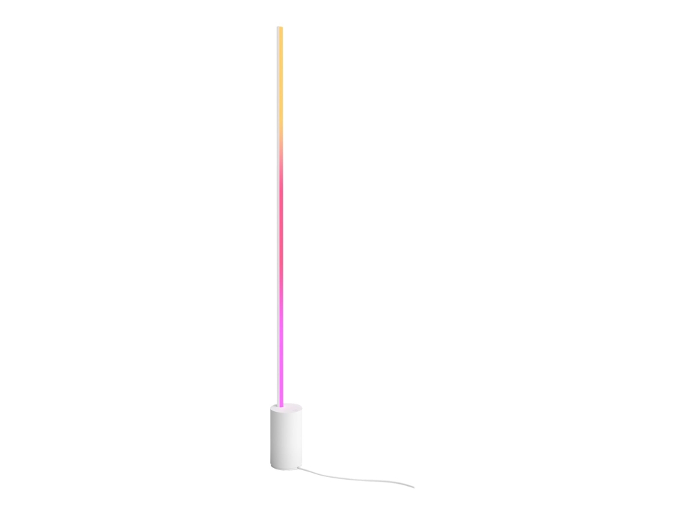 Philips Hue White and Color Ambiance Gradient Signe - Golvlampa - LED - 29 W - 16 miljoner färger/varmt till kallt vitt ljus - 2000-6500 K - vit | Smarta hem - Philips Hue lampor - Golvlampor | GameStuff