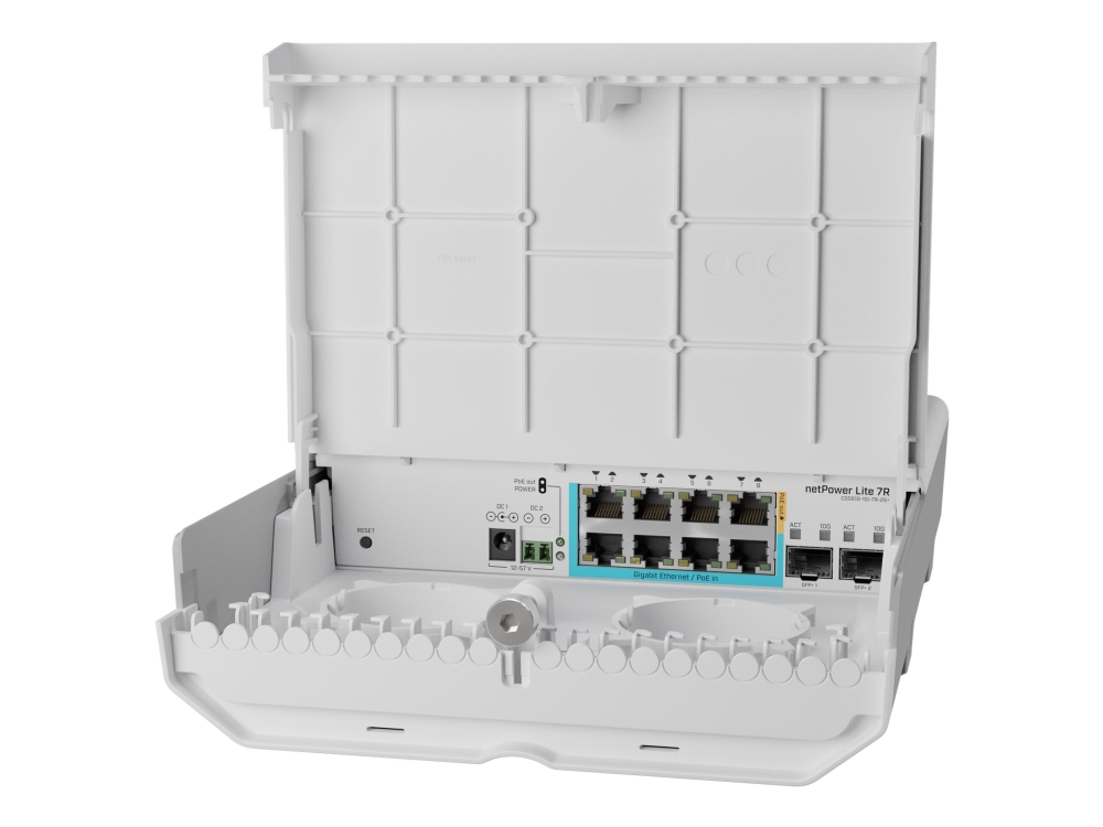 Mikrotik Netpower Lite 7R, Gigabit Ethernet (10/100/1000), Power Over Ethernet (Poe)