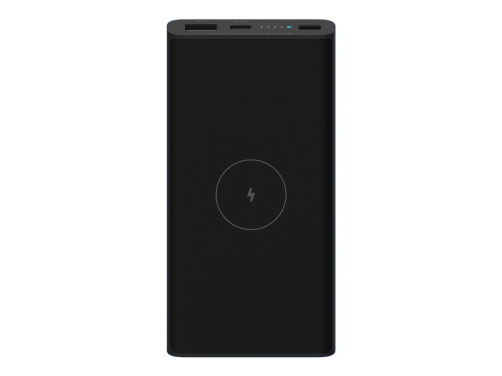 Xiaomi Mi - Trådløs Power Bank - Li-Pol - 10000 Mah - 36 Wh - 3 A - 2 Output-Stikforbindelser (Usb-C, Usb) - På Kabel: Usb-C - Sort