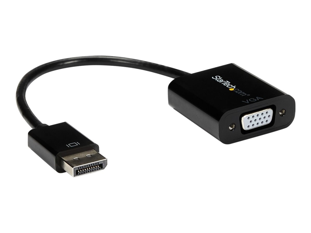 Startech.Com Displayport To Vga Display Adapter - 1080P 1920X1200 - Active Dp To Vga (Male To Female) Hd Video Converter For Laptop/Pc/Monitor (Dp2vg