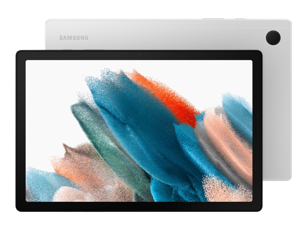 Samsung® | Tab A8 - Tablet - Android - 32 - 10.5" TFT (1920 x 1200) - microSD indgang - sølv
