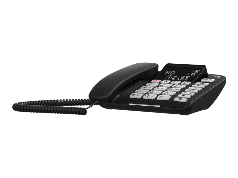 Gigaset DL780 Plus - Sladdförsedd/sladdlös - ECO DECT\GAP - svart