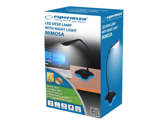 Esperanza Mimosa - Skrivbordslampa - LED - 3 W - 5500 K | Belysning - Inomhusbelysning - Bordslampa | GameStuff