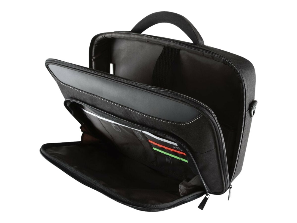Targus Classic+ Clamshell - Bæretaske Til Notebook - 17" - 18" - Sort, Rød