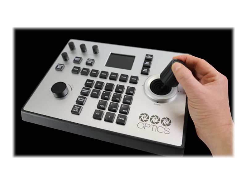 Ptzoptics Pt-Joy-G4, Joystick, Indoor, Schwarz, Silber, 1200 M, Kabelgebunden, 6 W