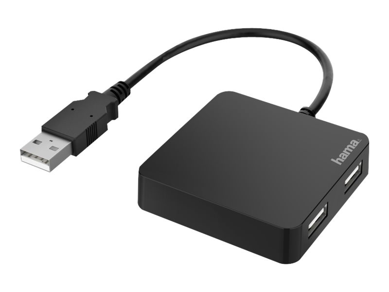 Hama Usb-Hub 4 Porte, 480 Mbit/S, Usb 2.0