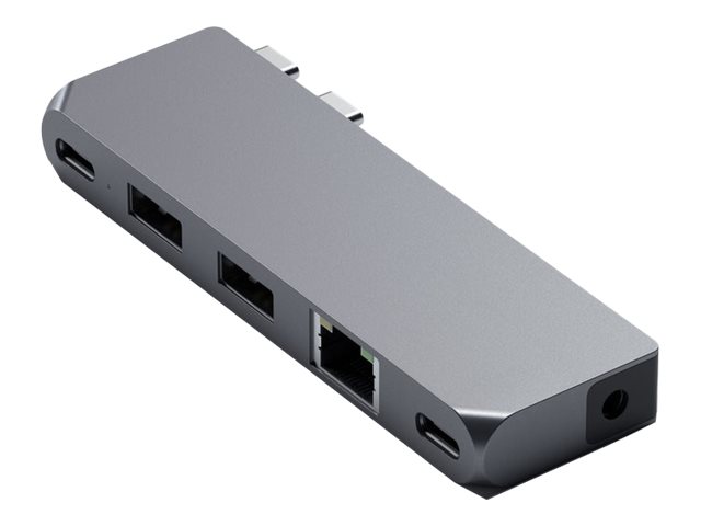 Satechi Pro Hub Mini - Dockingstation - Usb-C X 2 - Usb4 - 1Gbe