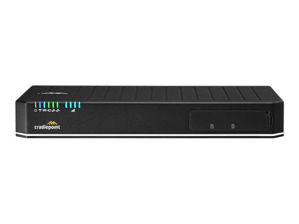 Cradlepoint E3000 Series E3000-5GB - Trådløs router - WWAN 1GbE, 2.5GbE - Wi-Fi 6 - Dual Band - 5G - monterbar på stativ, væg-monterbar - med 1 års N