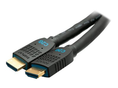C2g 12Ft Ultra Flexible 4K Active Hdmi Cable Gripping 4K 60Hz - In-Wall M/M - Hdmi-Kabel Med Ethernet - Hdmi Han Til Hdmi Han - 3.7 M - Sort - Aktiv,