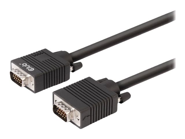 Club3d Vga Cable Bidirectional M/M 10M/32.8Ft 28Awg, 10 M, Vga (D-Sub), Vga (D-Sub), Stecker, Stecker, Schwarz