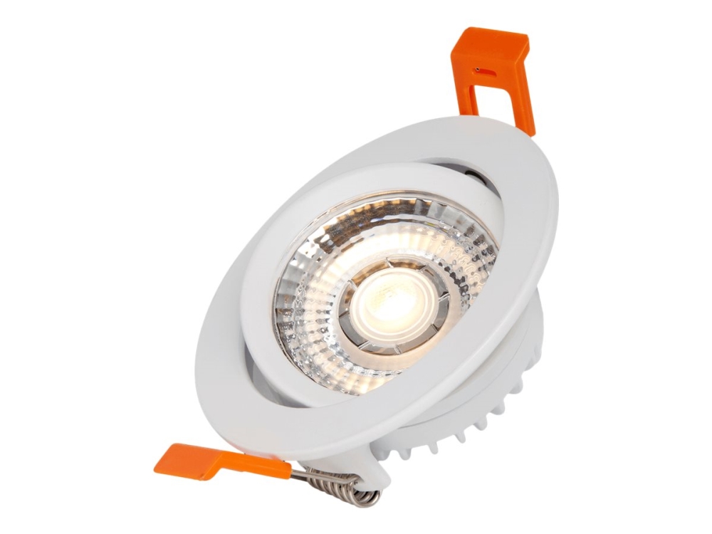 Innr - Infälld spotlight för tak - LED - 4.3 W - klass G - varmt vitt ljus - 2700 K - vit | Belysning - Inomhusbelysning - Infälld spotlight | GameStuff
