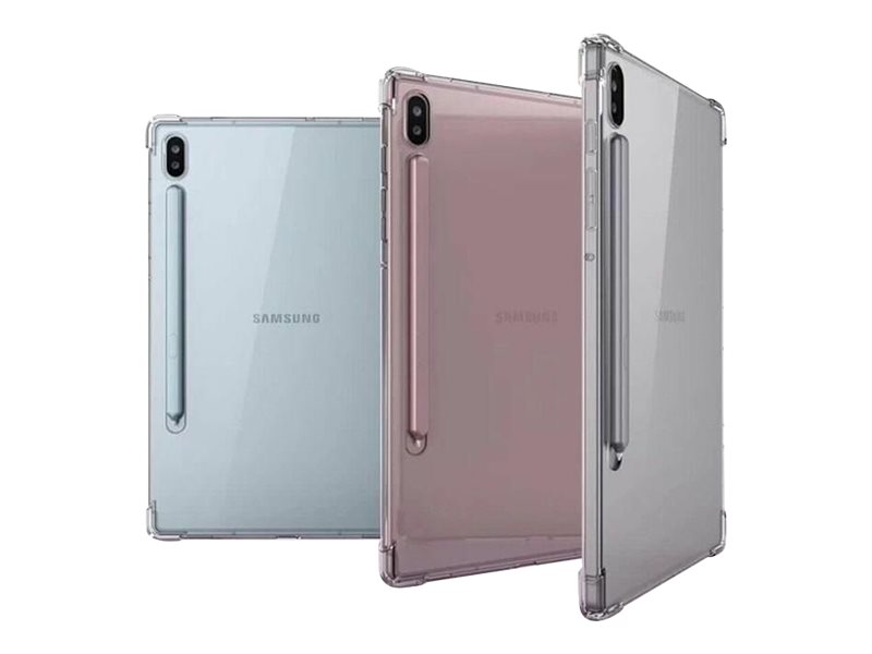 Estuff - Bagsidecover Til Tablet - Termoplastisk Polyuretan (Tpu) - Klar - For Samsung Galaxy Tab S7+