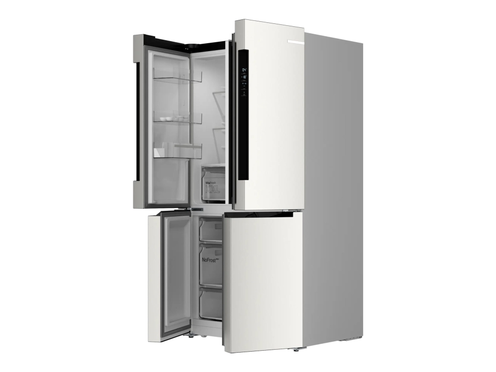 Bosch Serie 4 KFN96VPEA - Kylskåp/frys - sida vid sida - bredd: 91 cm - djup: 73.1 cm - höjd: 183 cm - 605 liter - Klass E | Vitvaror - Kyl & Frys - Side-by-Side | GameStuff