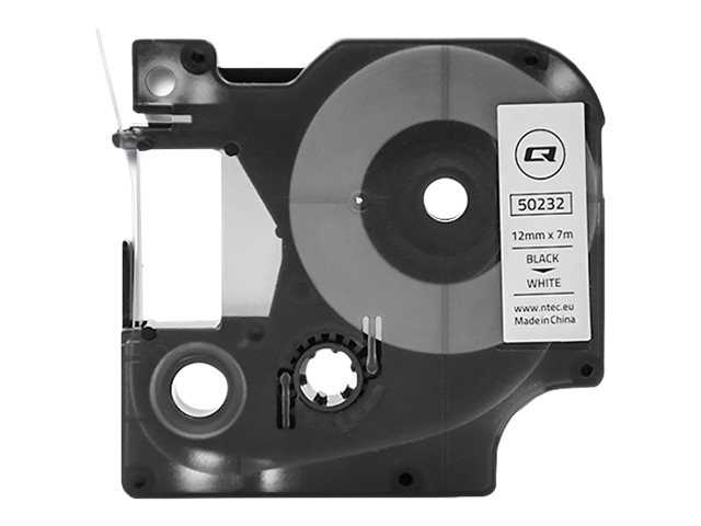 Qoltec 50232, Black On White, Continuous Label, D1, Black, Thermal Transfer, -20 - 120 °C