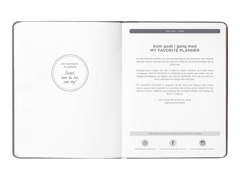 My Favorite Planner Udateret / Turkisgrøn | Forlaget Aronsen