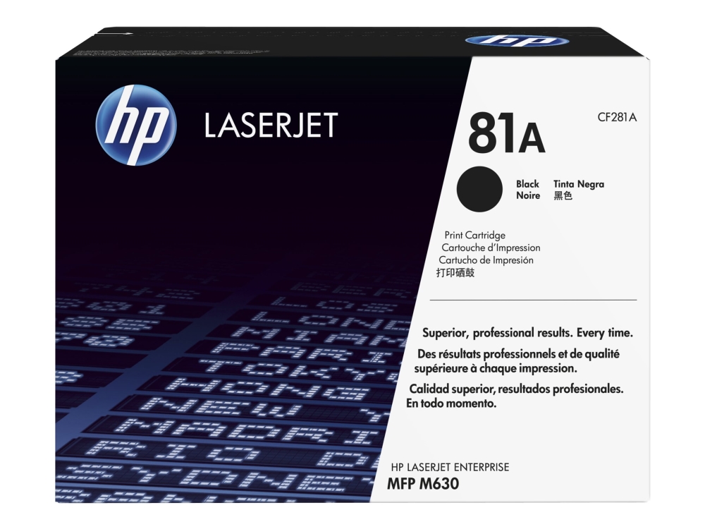 Hp 81A Black Original Toner Cartridge (26Bd-519Ef)
