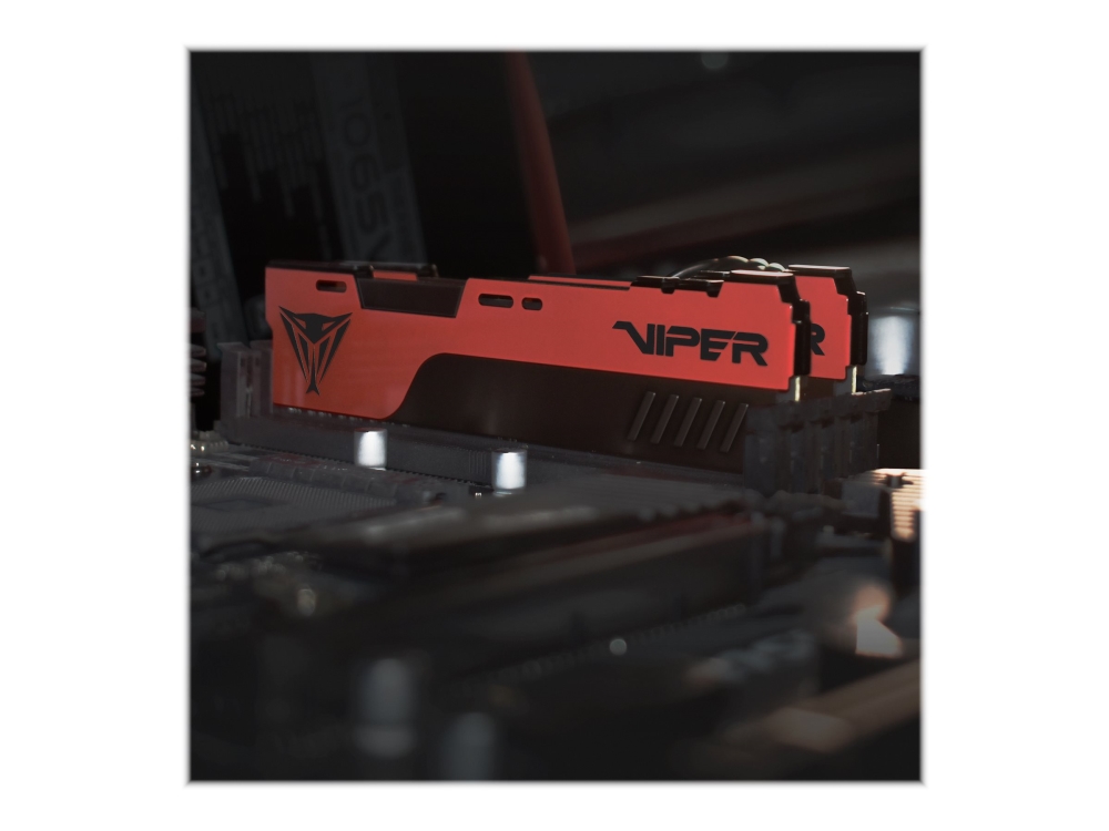Dimm 16 Gb Ddr4-3200(Rot/Schwarz, Pve2416g320c8, Viper Elite Ii, Intel Xmp)