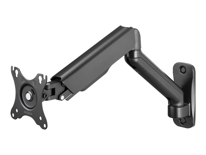 Deltaco Arm-0360, 75 X 75 Mm, 100 X 100 Mm, -45 - 90°, -90 - 90°, 360°, Schwarz