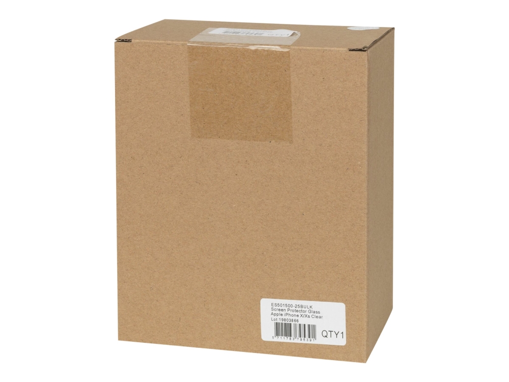 Estuff Es501140-25Bulk, Apple, Iphone 12 Mini, Kratzresistent, Transparent, 25 Stück(E)