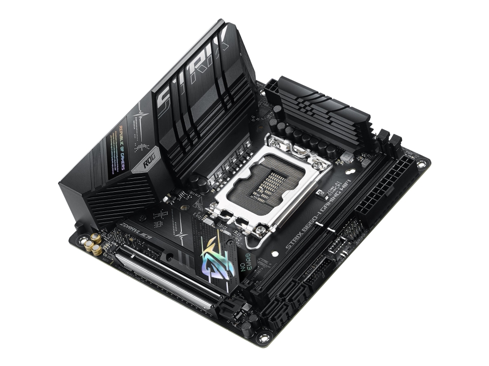 Asus Rog Strix B660-I Gaming Wifi - Motherboard - Mini Itx - Lga1700 Sockel - B660 Chipsatz - Usb-C Gen2, Usb-C Gen1, Usb 3.2 Gen 1, Usb-C Gen 2X2 -