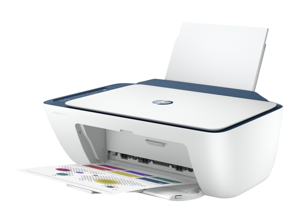 Deskjet 2721e All-in-One Multifunktionsprinter - farve - blækprinter - 216 x 297 mm (original) - (medie) - op til 6 spm (kopiering) - op til spm (udskriver) -