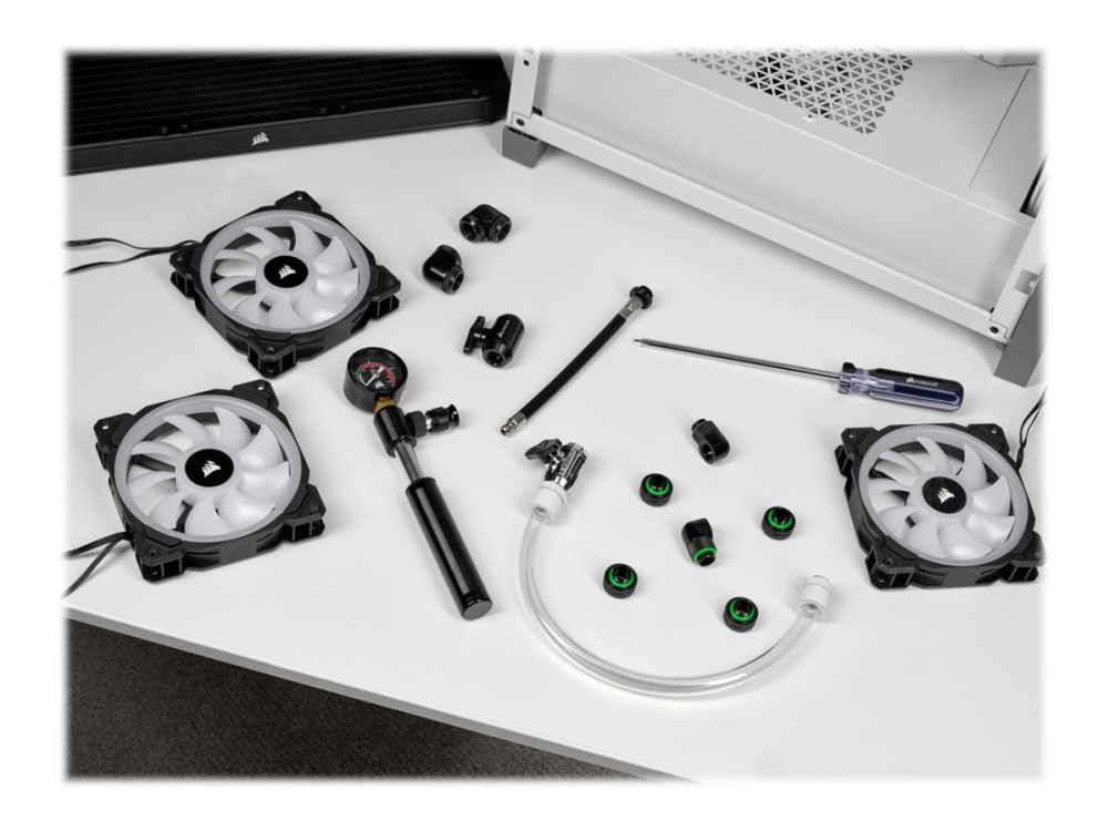 CORSAIR Hydro X Series XT - nestejäähdytysjärjestelmän vuototesteri - musta